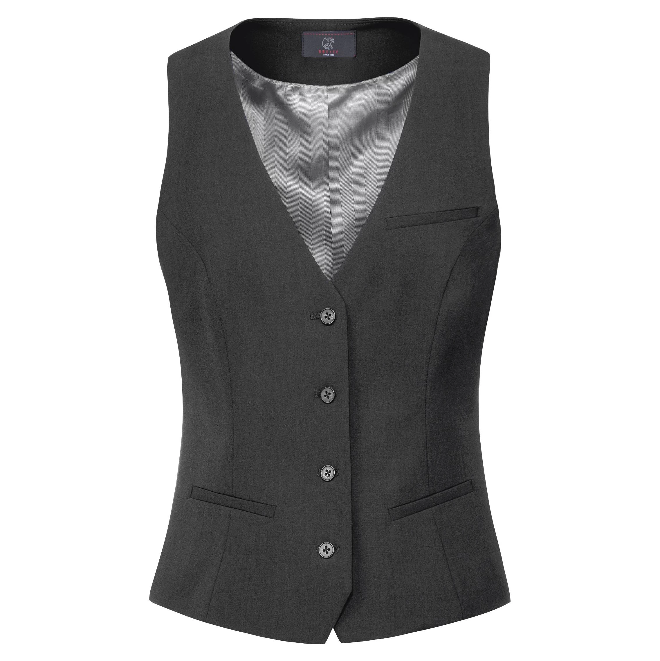 Greiff Gilet 1721 dames antraciet