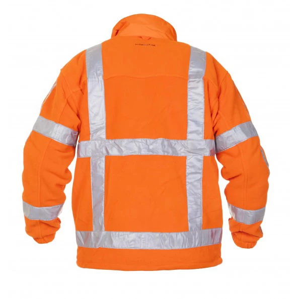 Hydrowear fleecevest Turijn oranje RWS