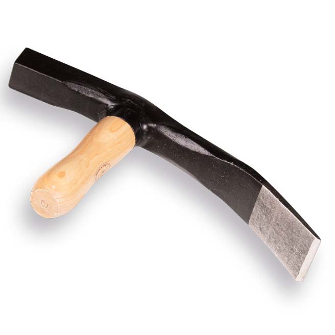 De Wit straathamer 4cm met houten steel