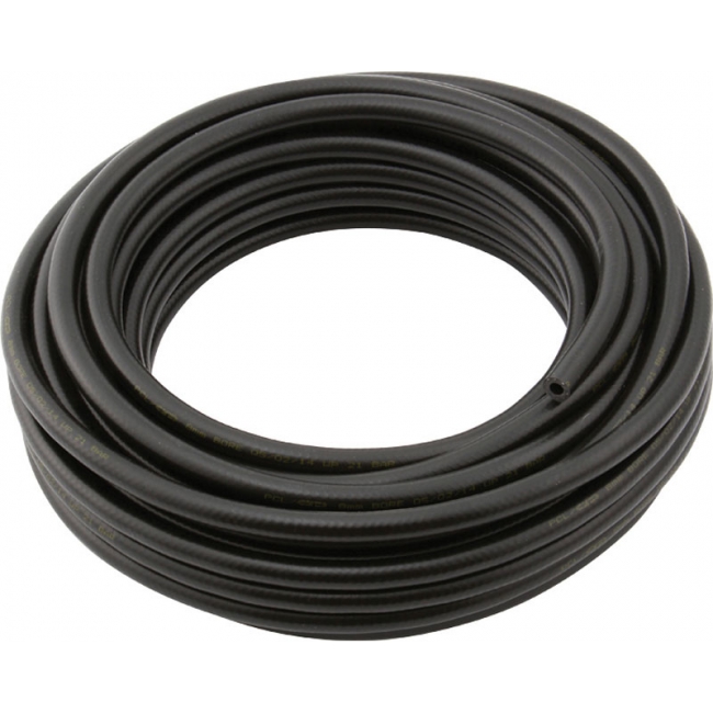 Luchtslang zwart rubber