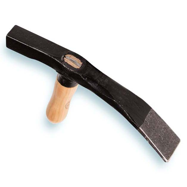 De Wit straathamer 4cm met houten steel