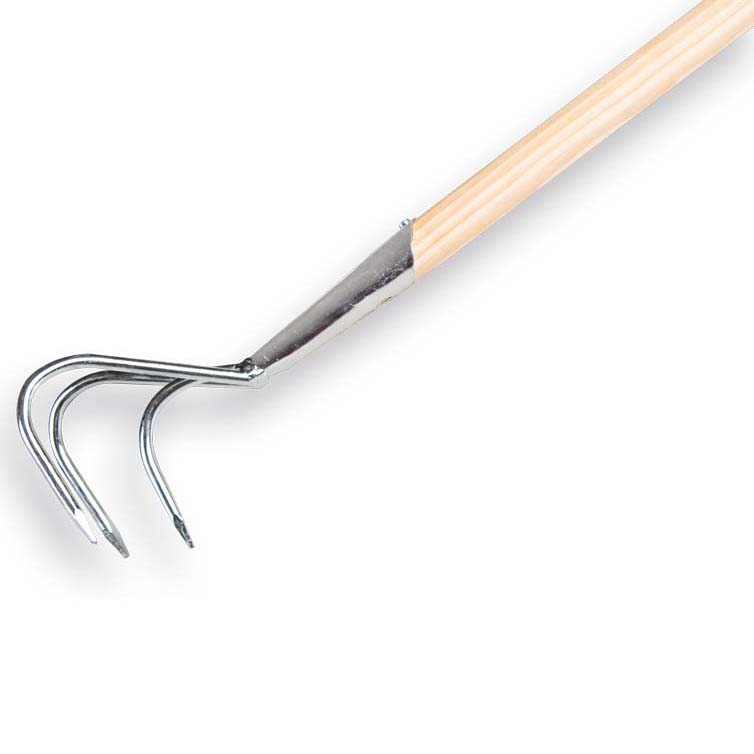 Cultivator verzinkt 3tands+steel 150cm