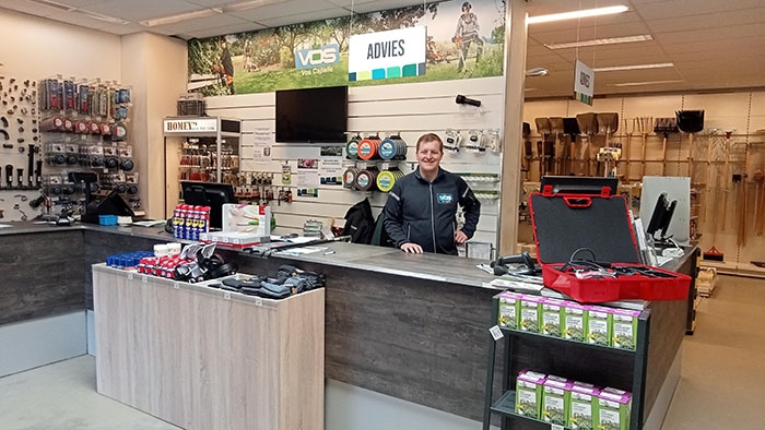 Nieuwe winkelmanager