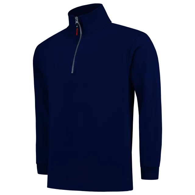Tricorp sweater 1/2 rits 301010 royalblue