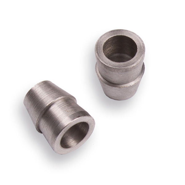 Metalen wiggen rond