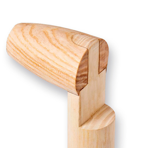 Bats RB 1/4 00 met sterk gebogen steel