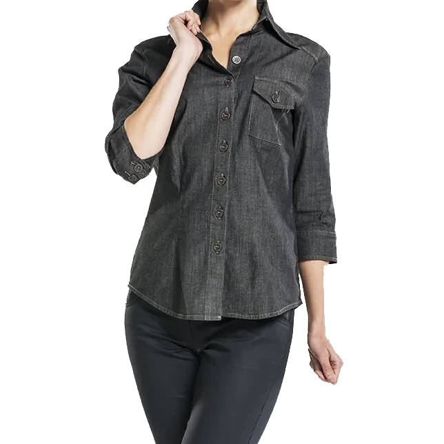 Chaud Devant damesblouse 630 grijs