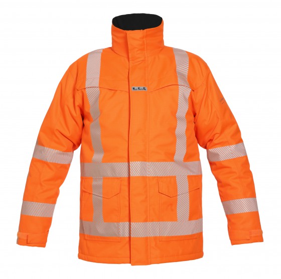 Hydrowear parka Uddel orange (high visibility)