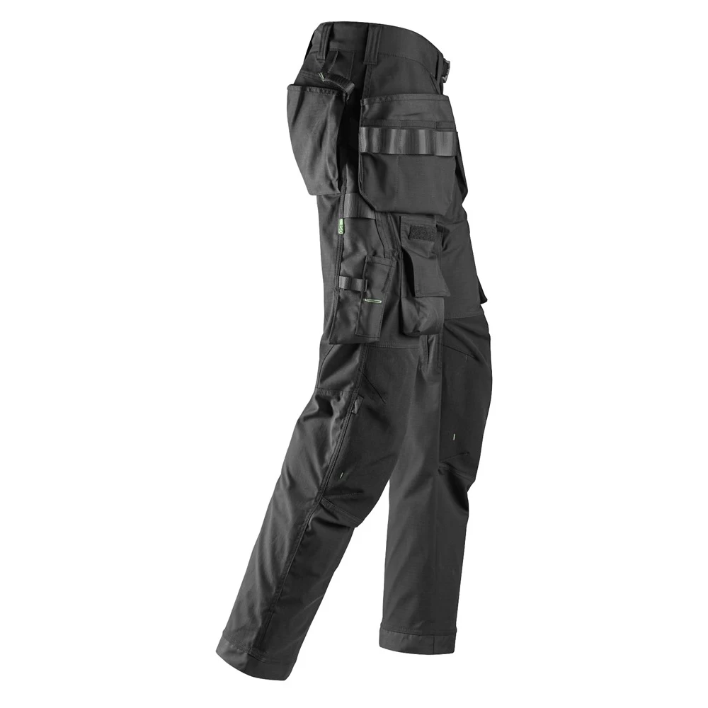 Snickers werkbroek 6923 black (met holsterpockets)