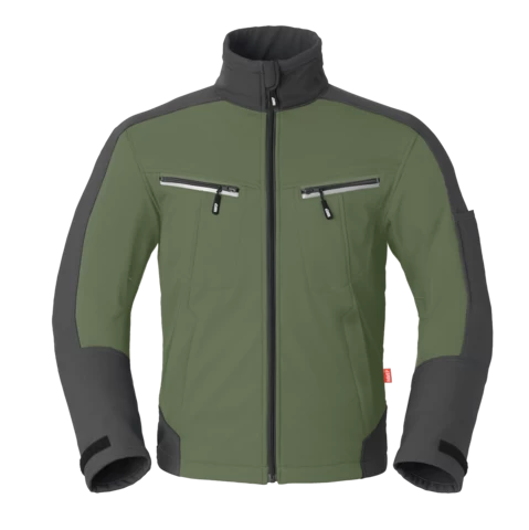 Havep softshelljas 40145 groen-grijs