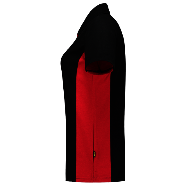 Tricorp poloshirt 202003 black-red (dames)