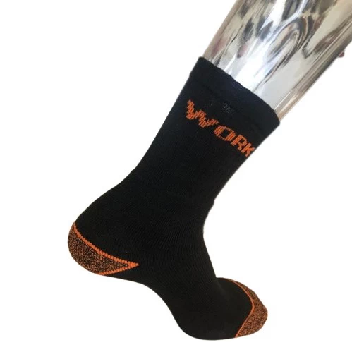 Top Rock sokken zwart/oranje