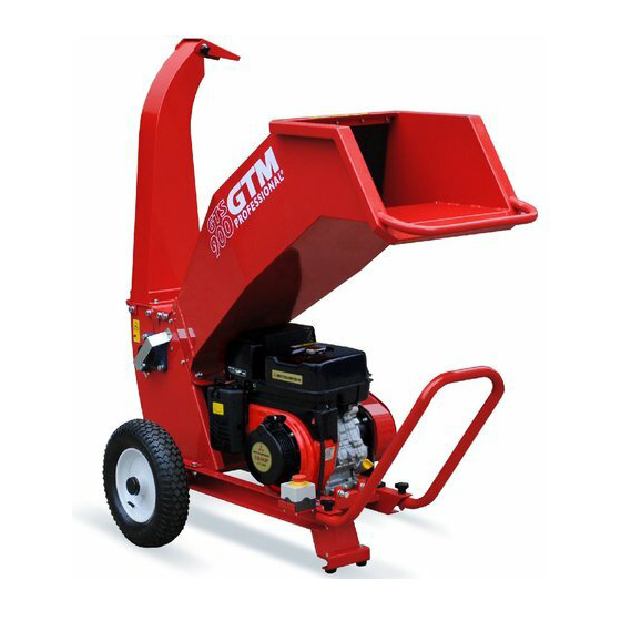 GTM Houtversnipperaar GTS900 draaib