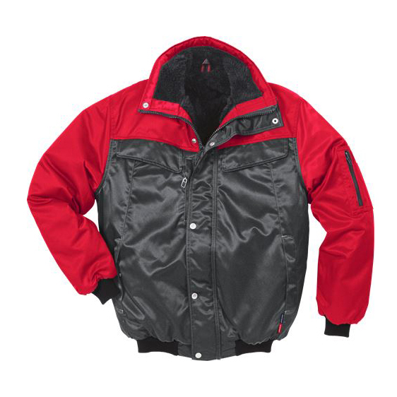 Fristads pilotjack 4813 grijs-rood