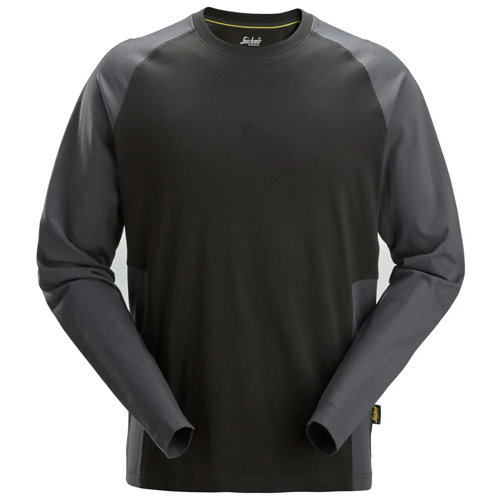 Snickers T-shirt LM 2450 black-steelgrey