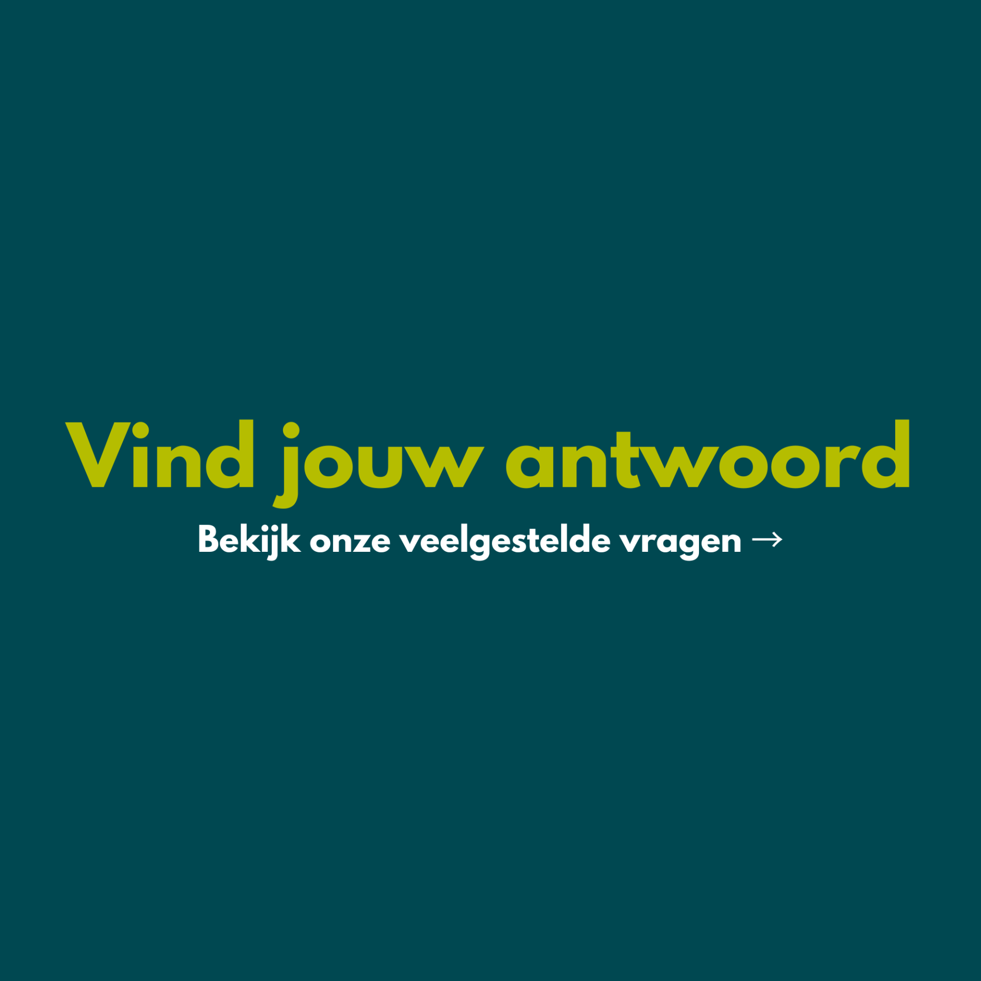 Waarmee kunnen we je helpen?