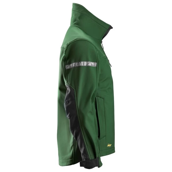 Snickers softshelljas 1200 forest green-black