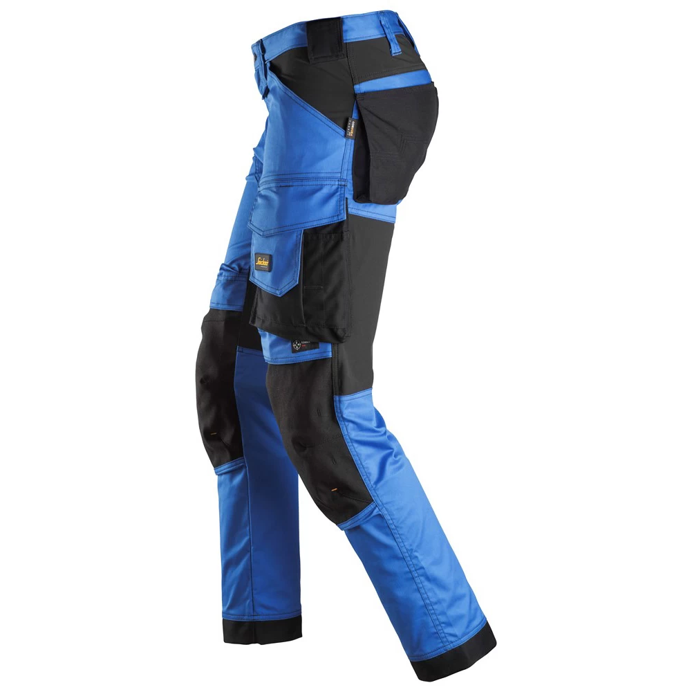 Snickers werkbroek 6341 true blue-black