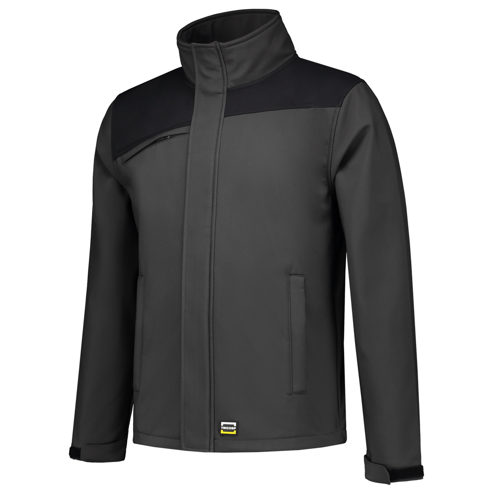 Tricorp softshelljas 402021 darkgrey-black

