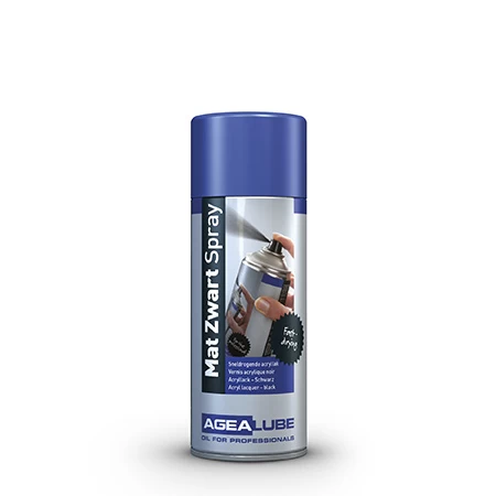 Agealube Mat zwart spray
