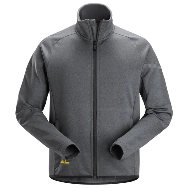 Snickers fleece jack 8051 steelgrey-black