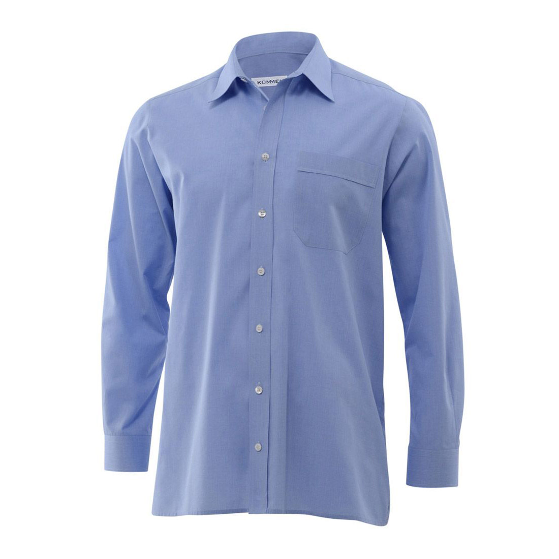 Kummel overhemd Stanley LM l.blauw