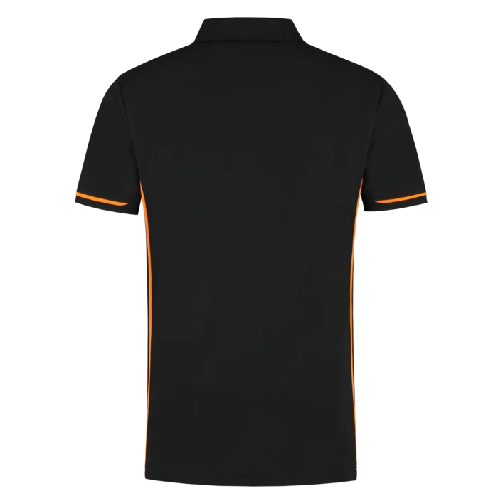 Santino poloshirt Carsen black-or.