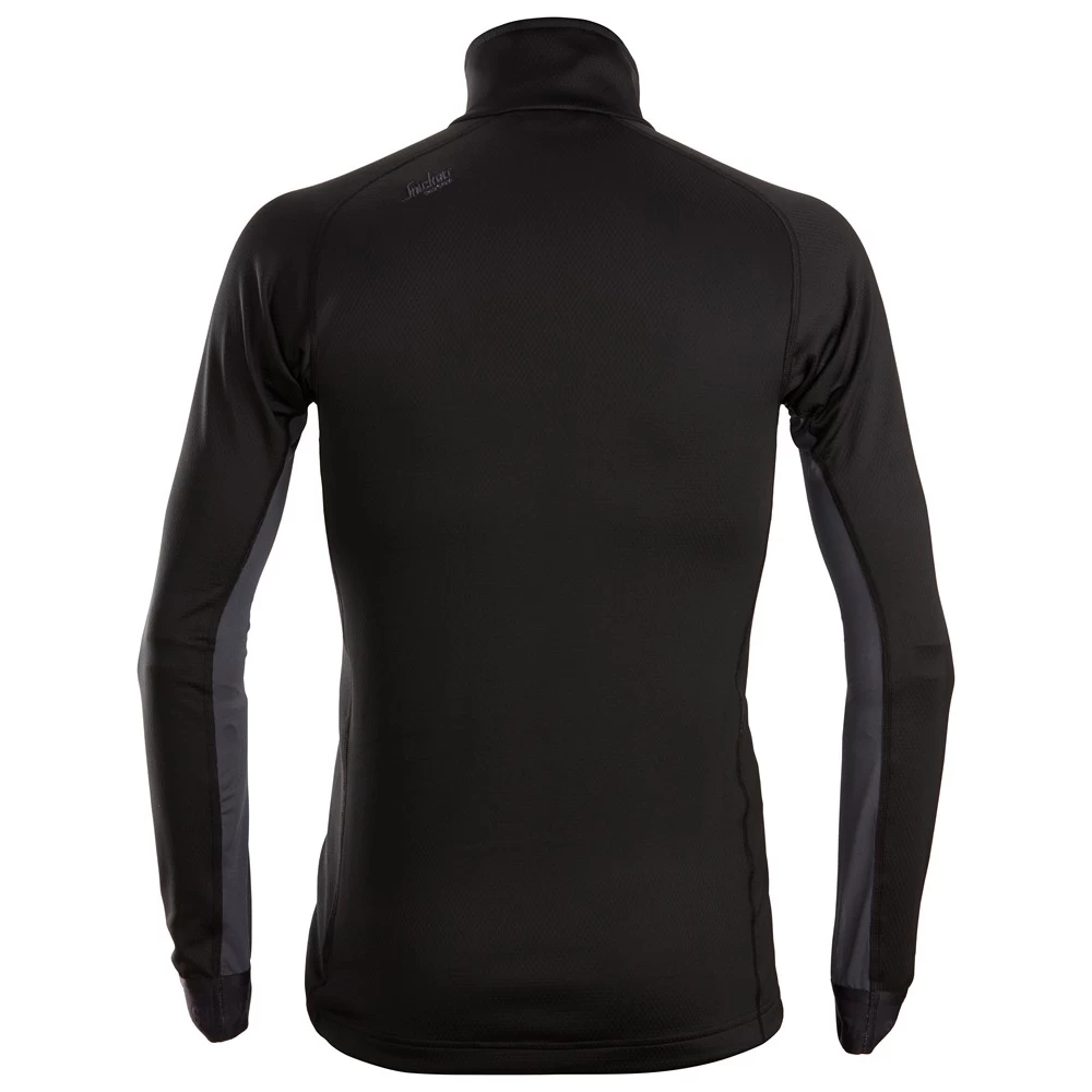 Snickers thermovest 9448 black-steel grey