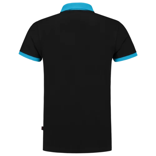 Tricorp poloshirt 201002 black-turquoise.
