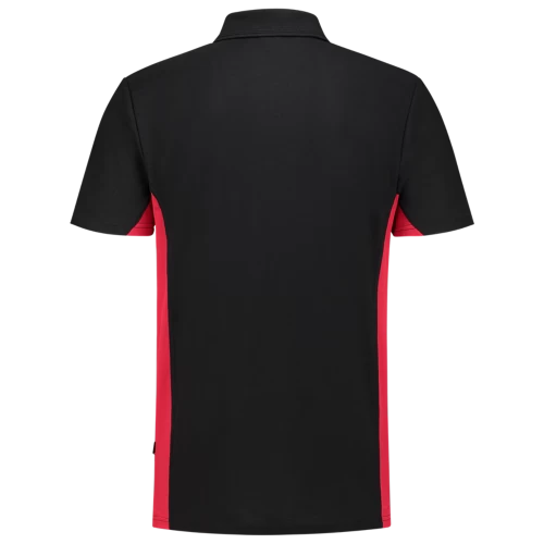 Tricorp poloshirt 202004 black-red