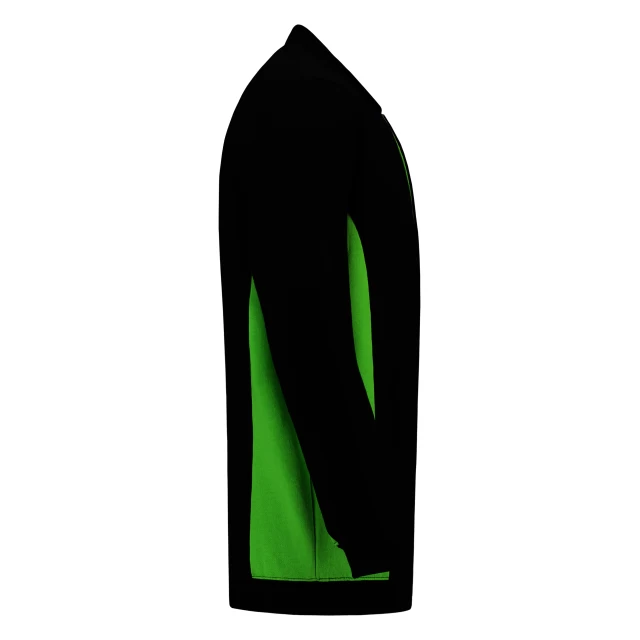 Tricorp polosweater bicolor 302001 black-lime