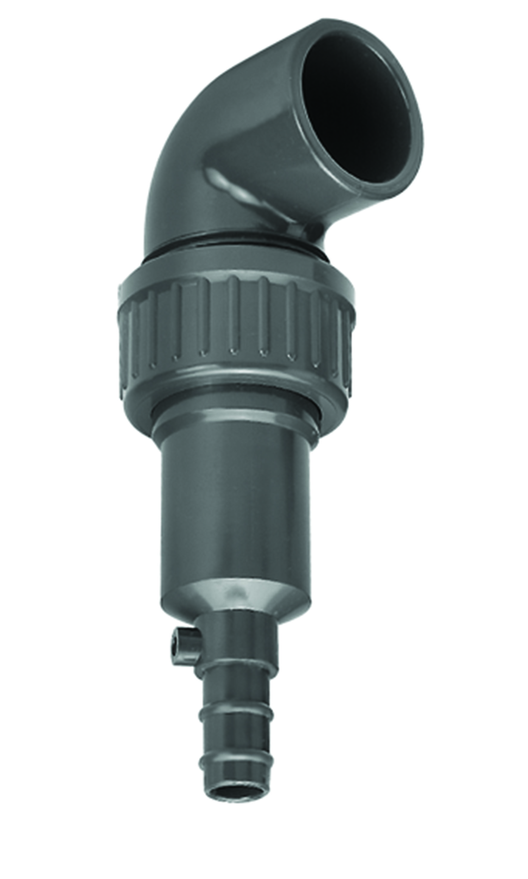 PVC Afdruipventiel + knie