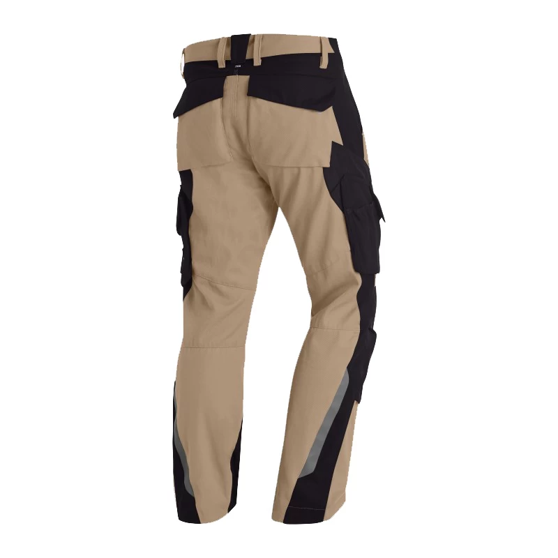 FHB werkbroek Florian beige-zwart