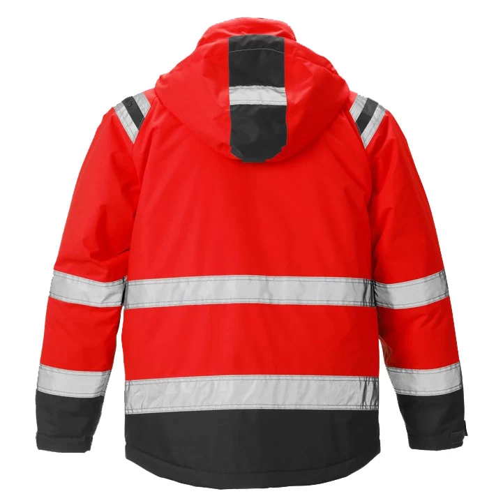 Fristads jas 4035 rood-zwart HV