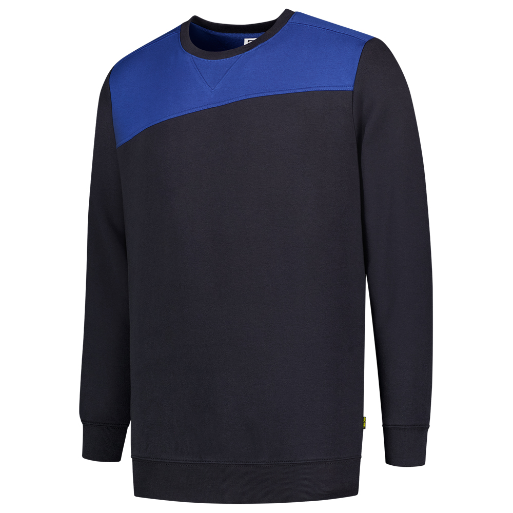 Tricorp sweater bicolor 302013 navy-royalblue