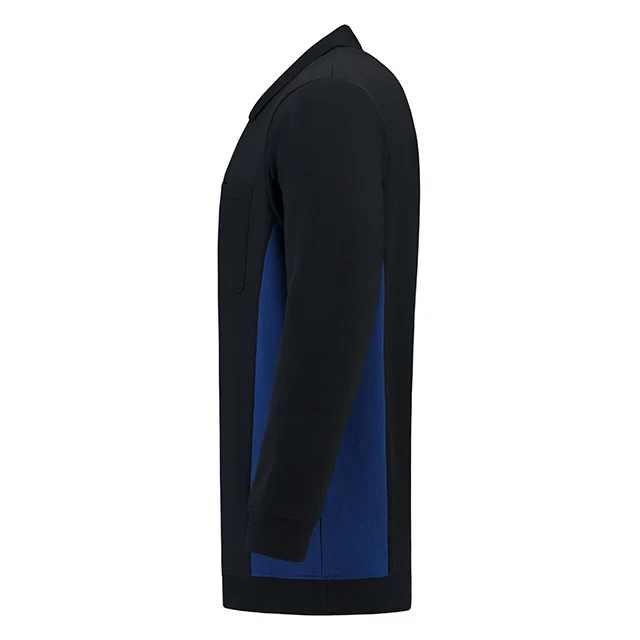 Tricorp polosweater bicolor 302001 navy-royalblue