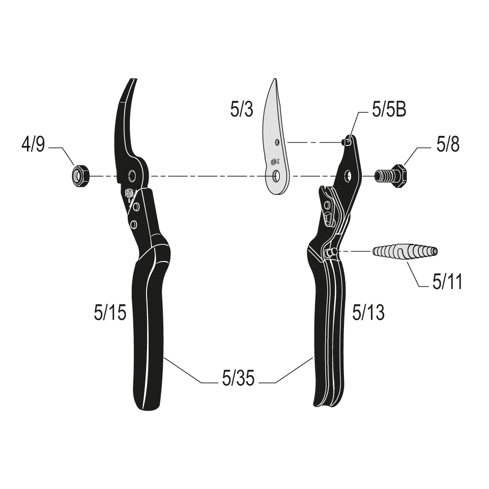 Felco snoeischaar (basis model)