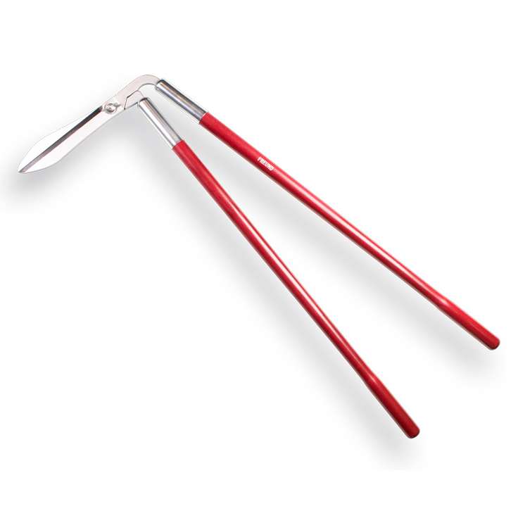 Freund grasschaar houten steel