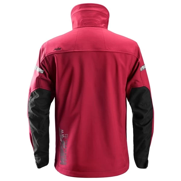 Snickers softshelljas 1200 red-black
