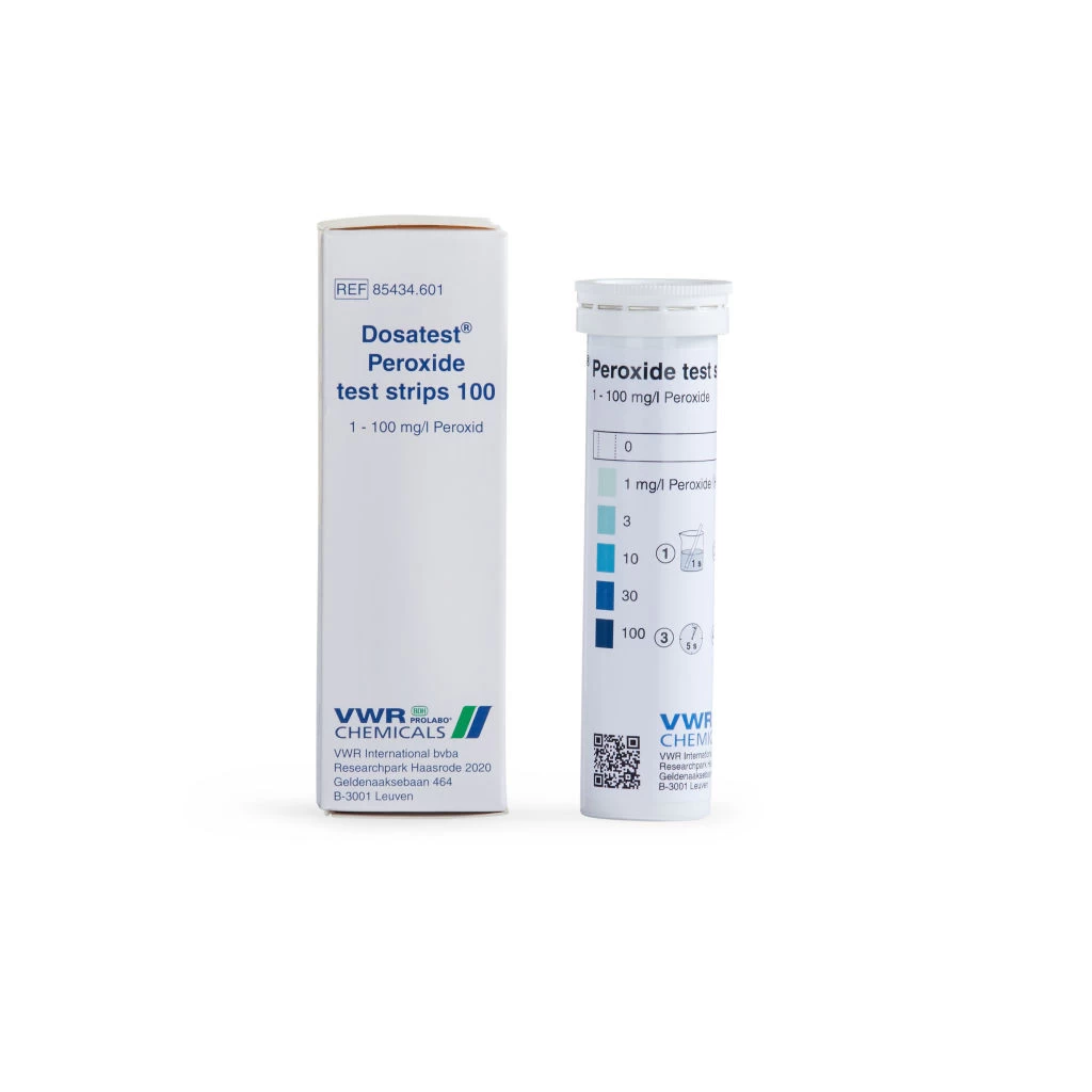 Meetstaaf Waterstofperoxide