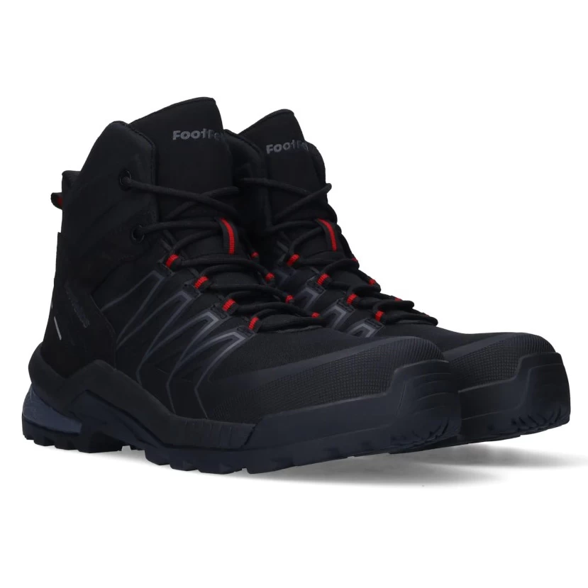 FootFellas werksch. Jordan zwart/rood