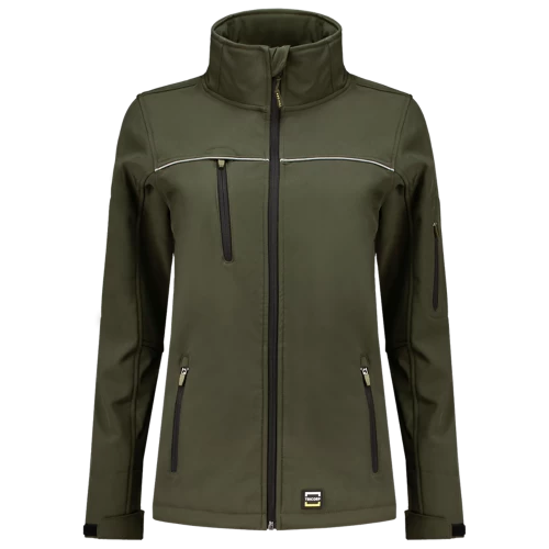 Tricorp softshelljas 402009 army (dames)