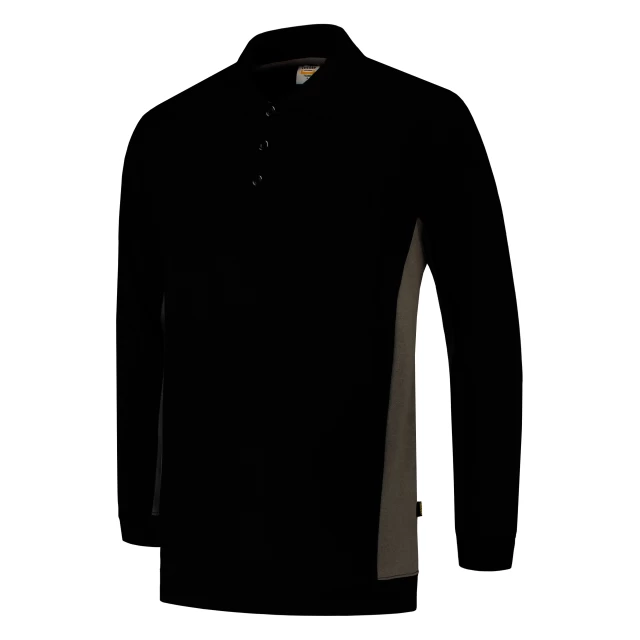 Tricorp polosweater bicolor 302001 grey-black