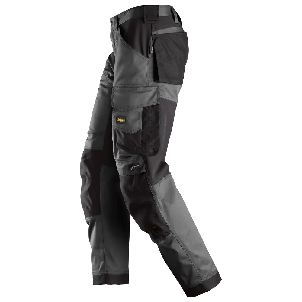Snickers werkbroek 6351 steel grey-black
