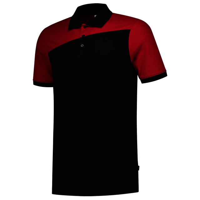 Tricorp poloshirt 202006 black-red