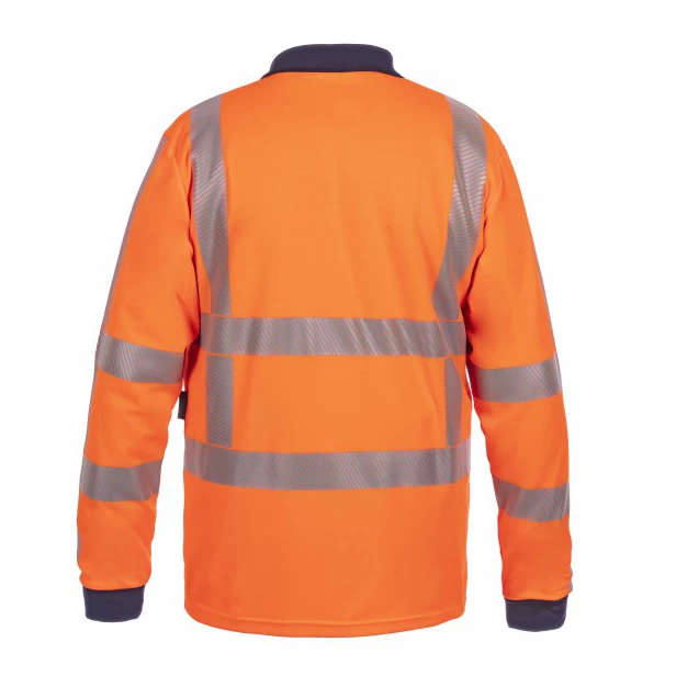 Hydrowear polo Trinidad LM oranje RWS