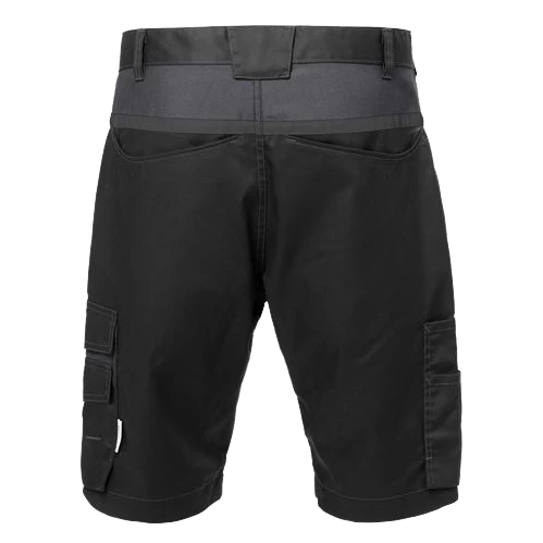 Fristads korte broek 2562 zwart-grijs