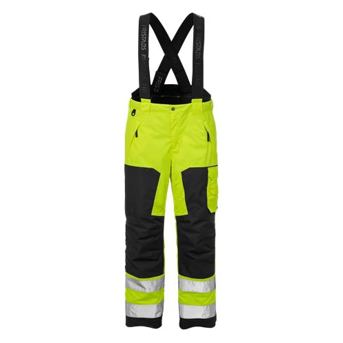 Fristads werkbroek 2035 geel-blauw high visibility (gevoerd)