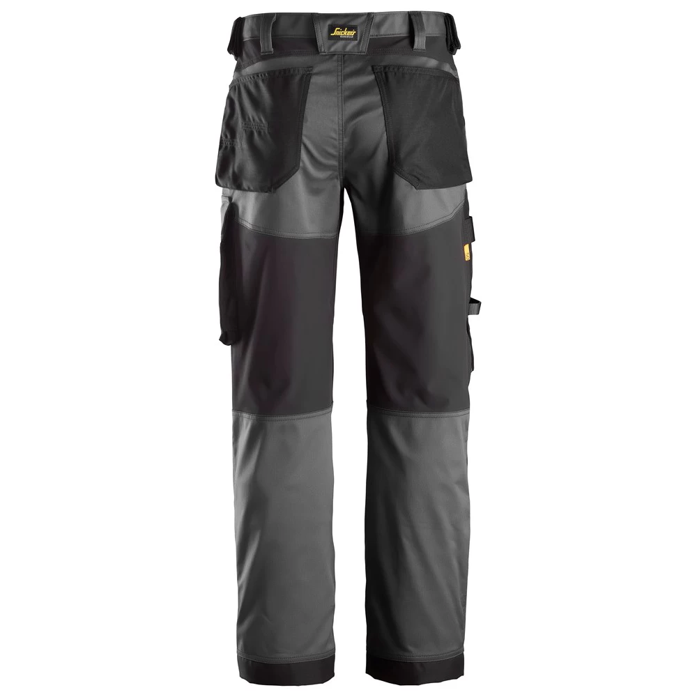 Snickers werkbroek 6351 steel grey-black