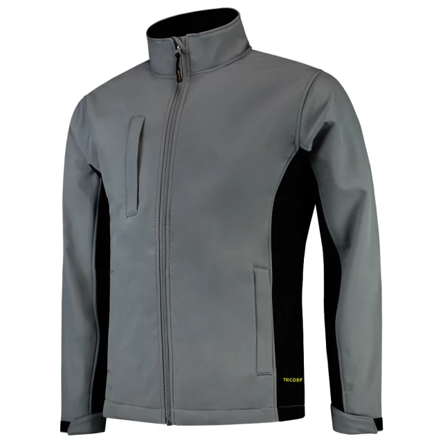 Tricorp softshelljas 402002 grey-black